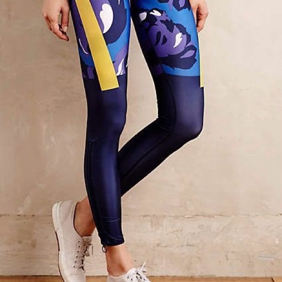 Women’s Adidas by Stella McCartney Multicolor Techfit Tights Size Large - Picture 3 of 10